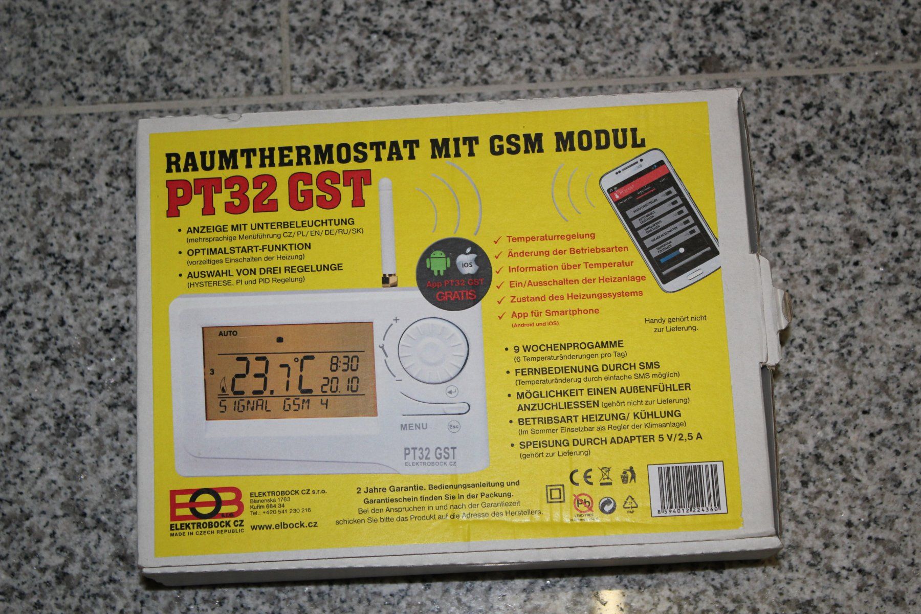 Chauffage: PT32 GST Raumthermostat mit GSM Modul – Neuf avec emballage d'origine à Erlenbach ZH par ultraSale
