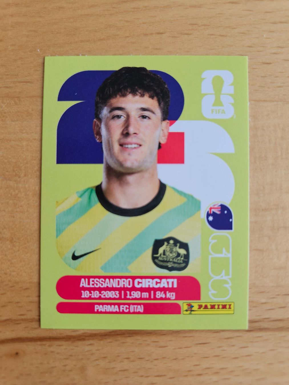 Panini Carte collezionabili: Panini WM 2026 AUS 5 – Nuovo (secondo la descrizione) da Winterthur venduto da melac