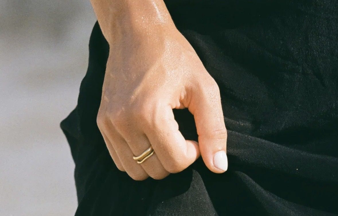 Anelli: Bague plaqué or  – Usato da Dully venduto da IrinaA21 1