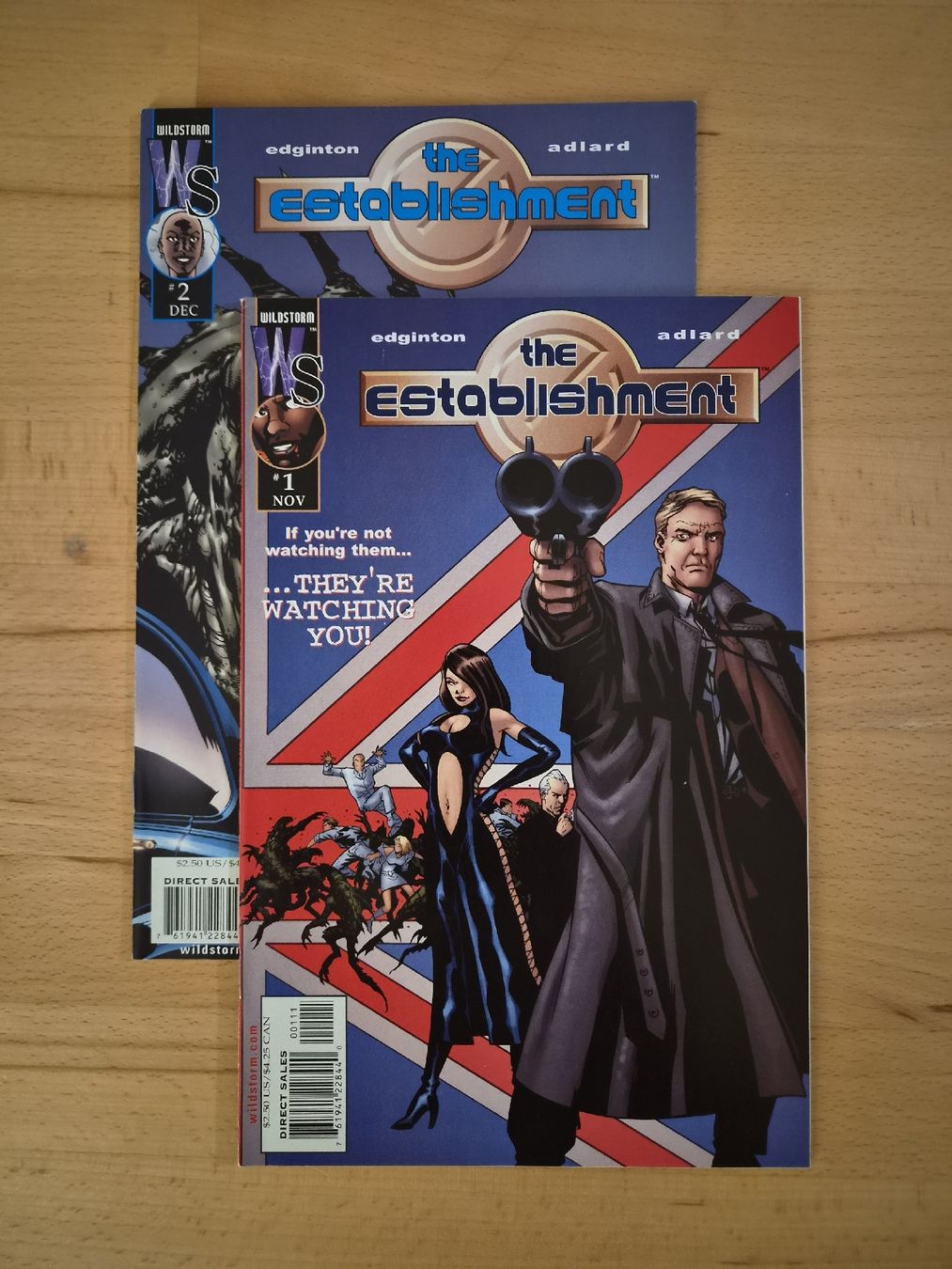 Fumetti: The Establishment #1-2 – Usato da Biel/Bienne venduto da collector_comics