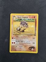 Pokemon Karte Brock's Sandslash Gym Challenge