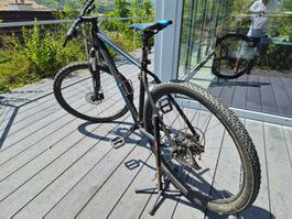 Mountainbike Occasion Rahmen Grösse L schwarze Farbe