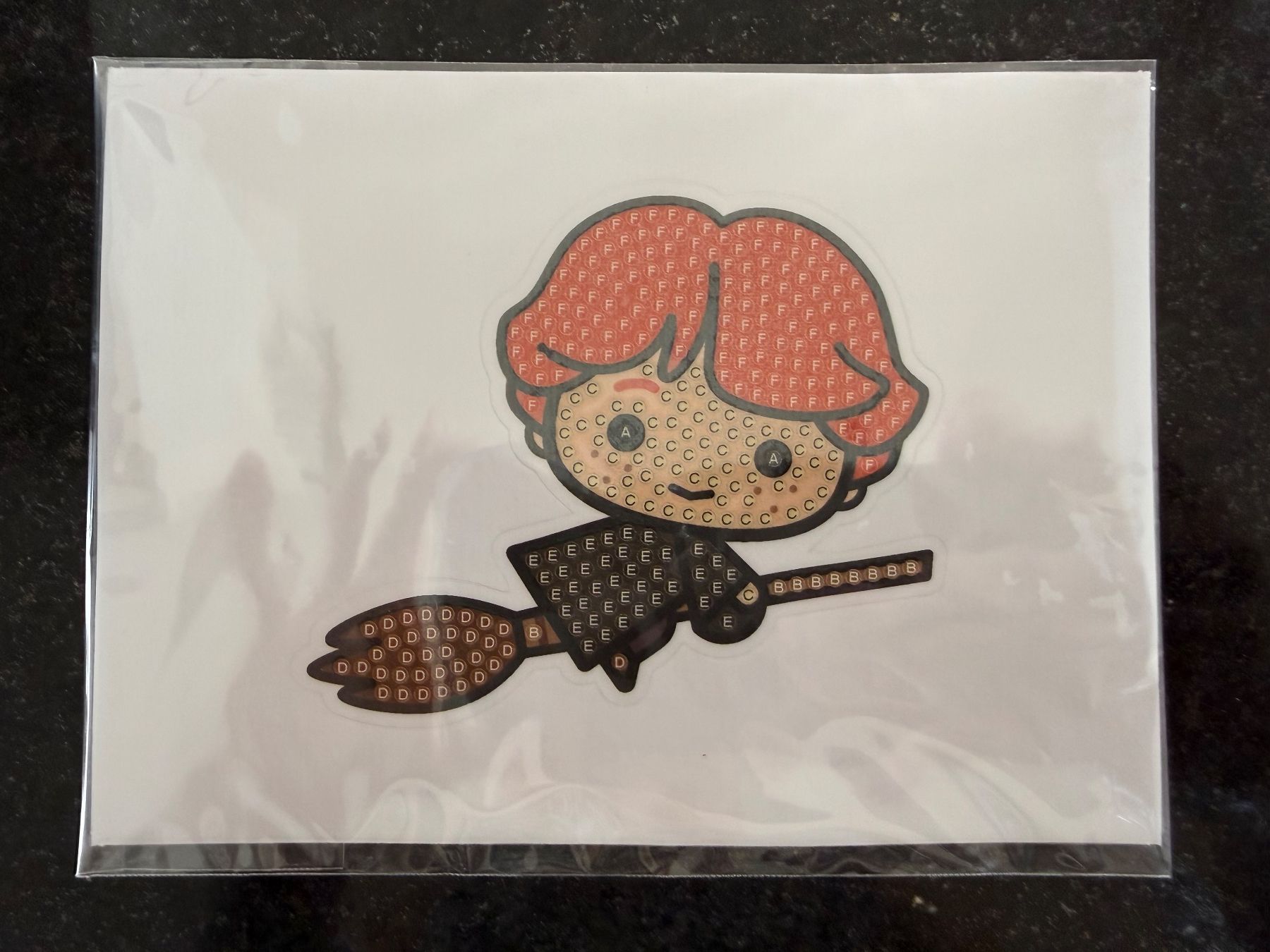 Carte collezionabili: Harry Potter Crystal Art Sticker #9 – Nuovo e nell'imballaggio originale da Reinach BL venduto da Buekim00