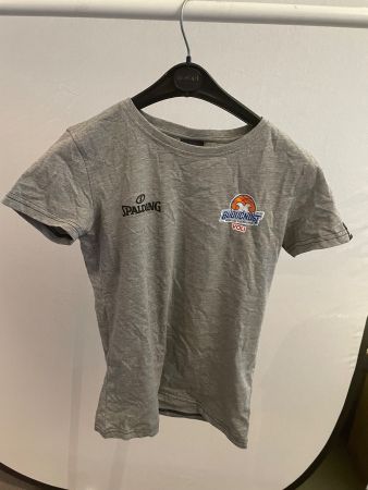 Spalding T-Shirt Gr. S Basketball Publicviewost grau