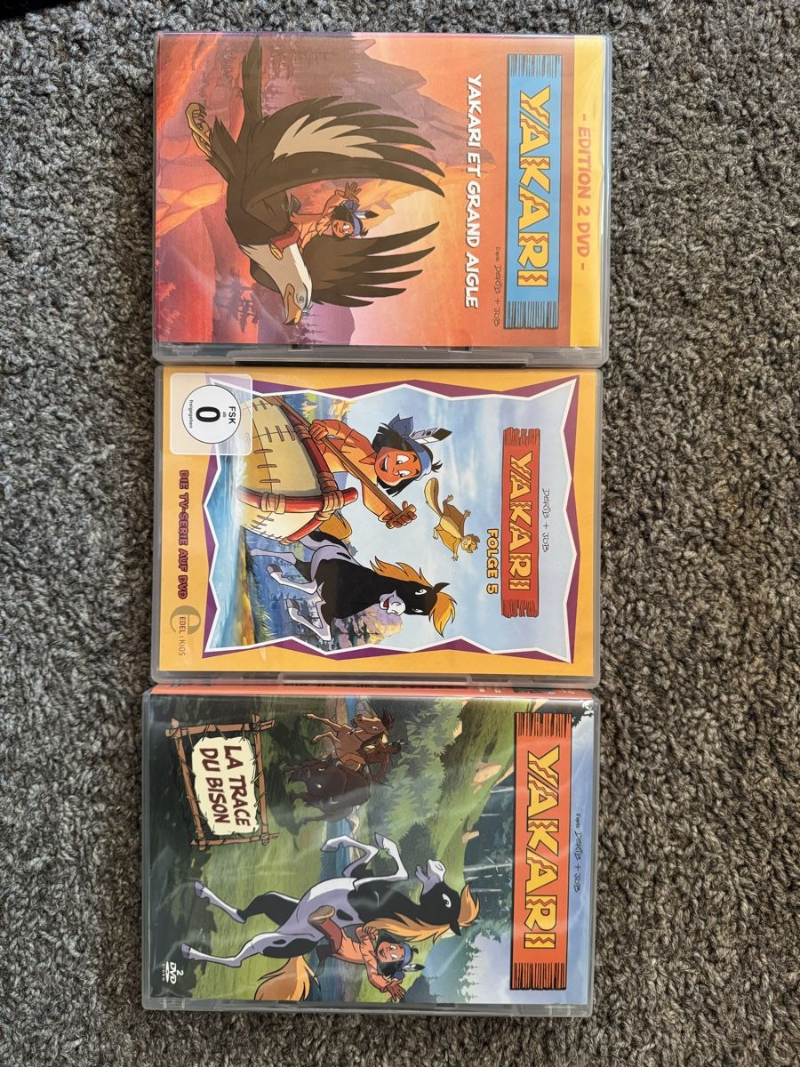 Tutti i DVDs: 5 Yakari DVDs, Klassiker – Usato da Le Sentier venduto da flo_dcg6