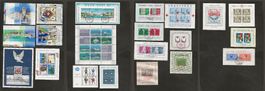 Schweiz  21 Blocks  gestempelt