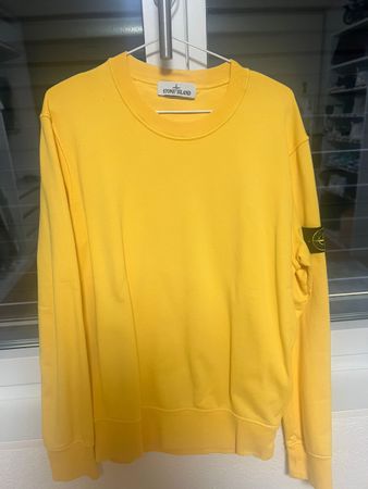 Stone Island Pullover Gelb, Grösse M - Top Zustand!