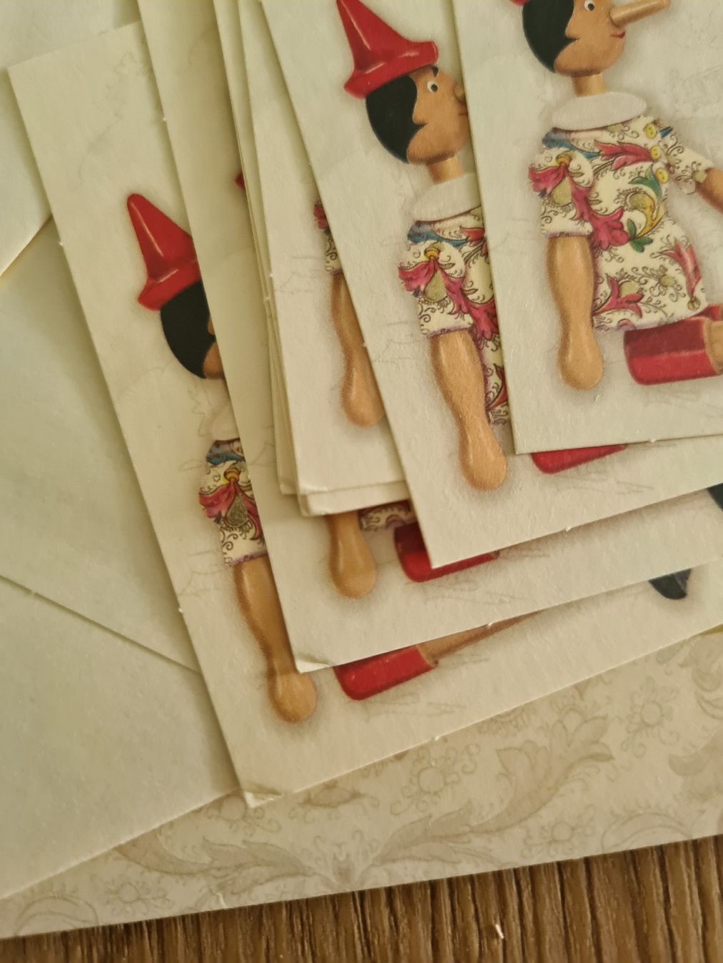 Carta: Pinocchio Briefpapier aus Italien – Nuovo (secondo la descrizione) da Ebikon venduto da Songbird85 4