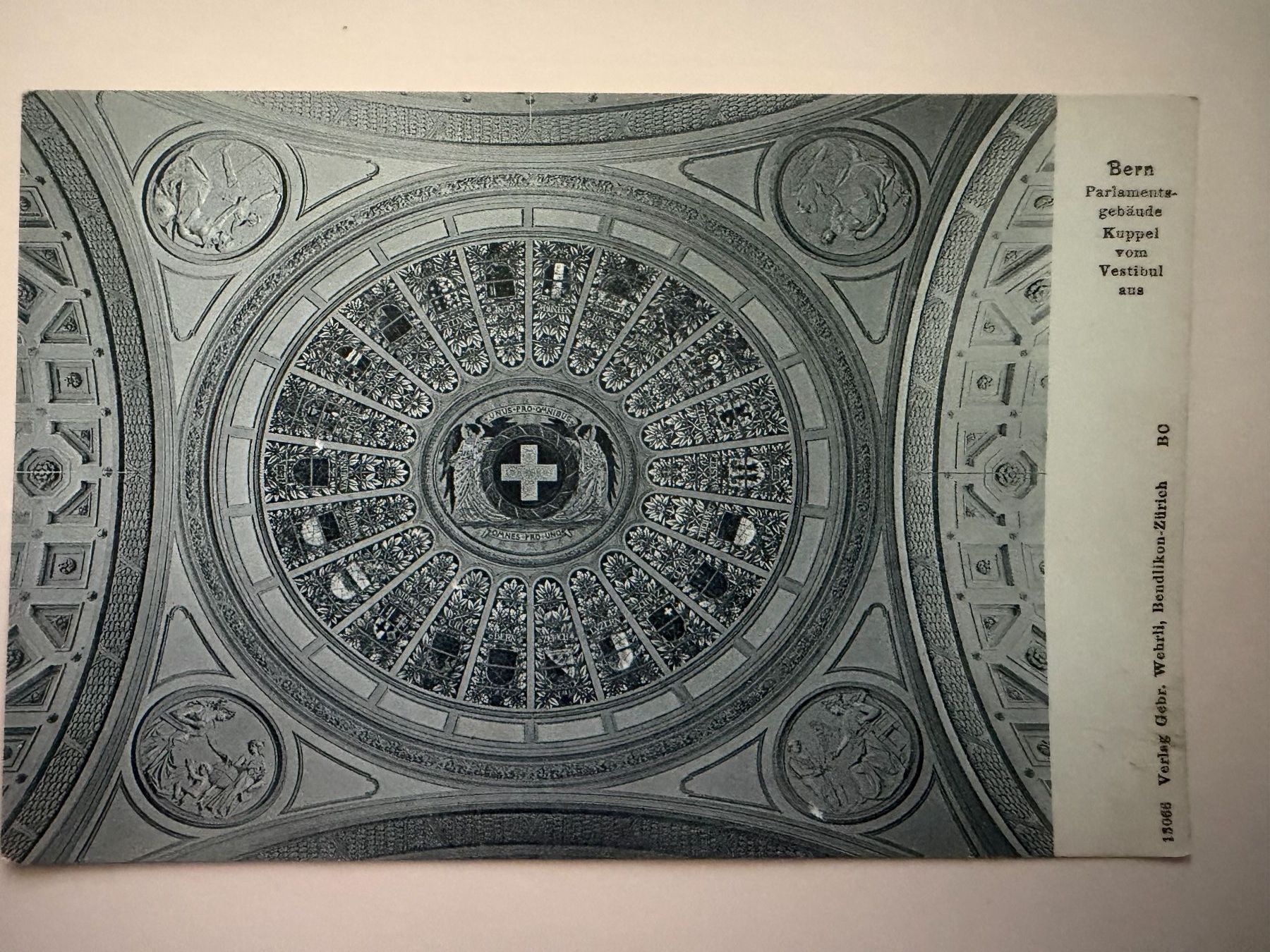 Ansichtskarten: Bern - Bundeshaus - Kuppel - Ansichtskarte – Gebraucht aus Tegerfelden von siebenmacky