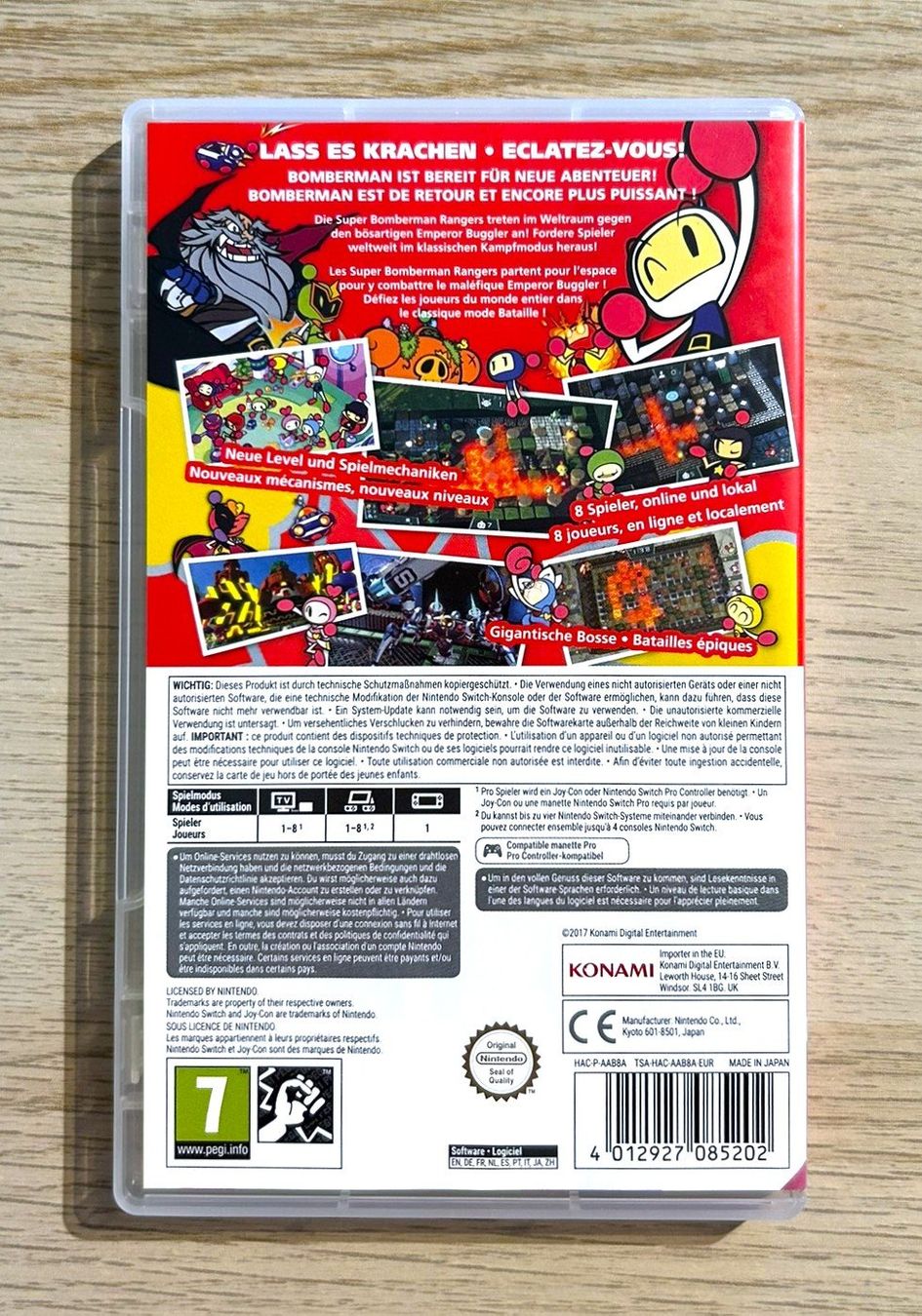 Nintendo Giochi: Super Bomberman R Nintendo Switch – Usato da St. Gallen venduto da Alpine.Arcade 1