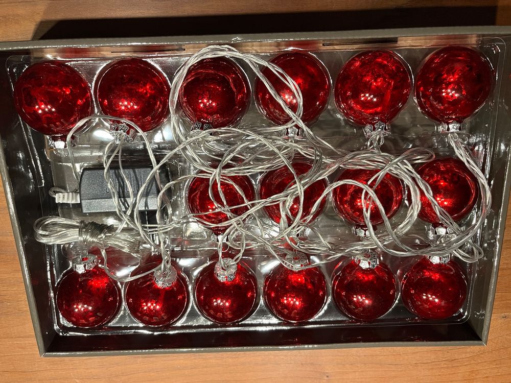 Weihnachtskugeln mit LED Kaufen auf Ricardo
