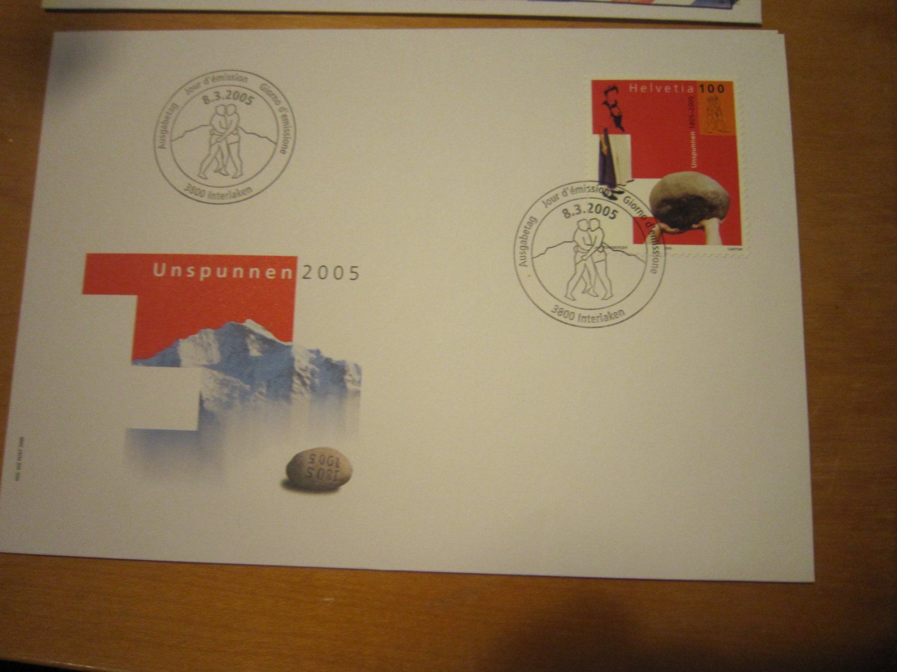 Tutti i francobolli: CH 2005 FDC Marken auf 10 Briefe – Usato da Gordola venduto da Polentaefung 6