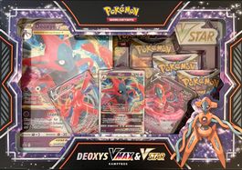 Pokémon Deoxys VMAX & VSTAR Kampfbox | DEUTSCH | OVP Sealed