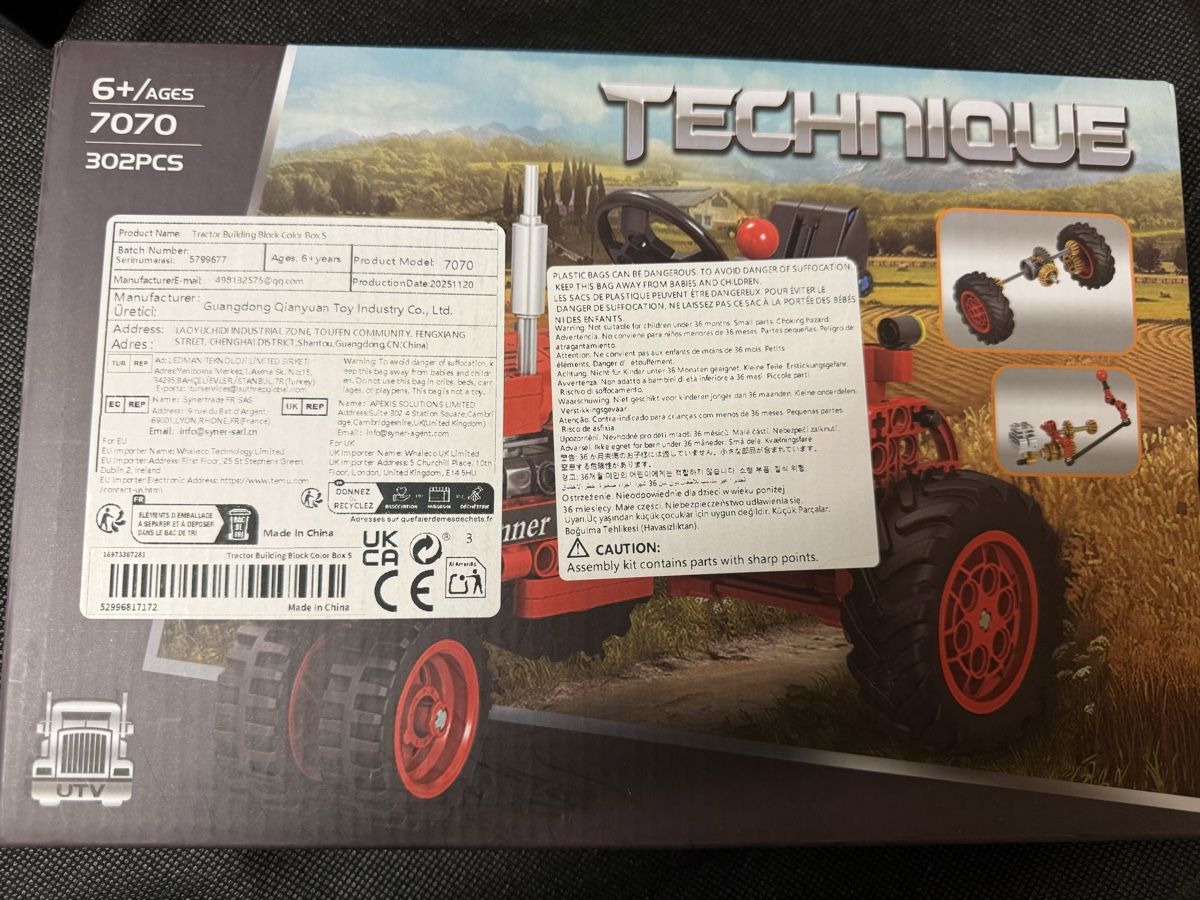 Baukästen: Technique Traktor Bausteine 7070 302 Teile neu – Neu und originalverpackt aus Schlieren von Tmuri80 1