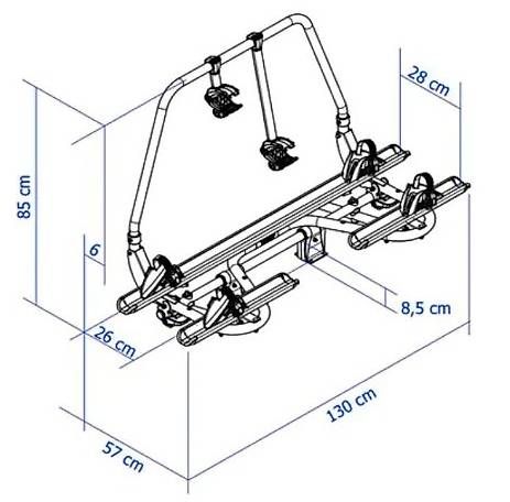 Portapacchi: Fahrradträger – Usato da Oberweningen venduto da art_nrd6 4