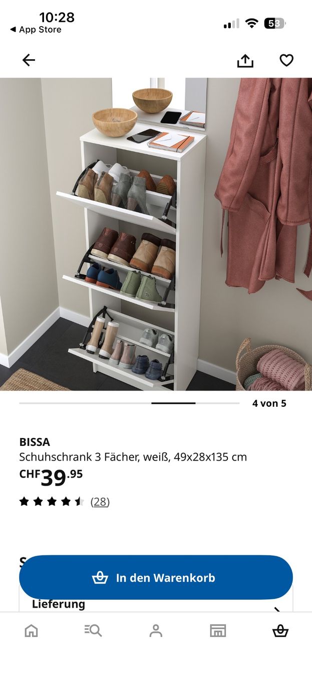 Ikea Schränke: IKEA Schuhschränke weiss – Gebraucht aus Winterthur von Naaati 5
