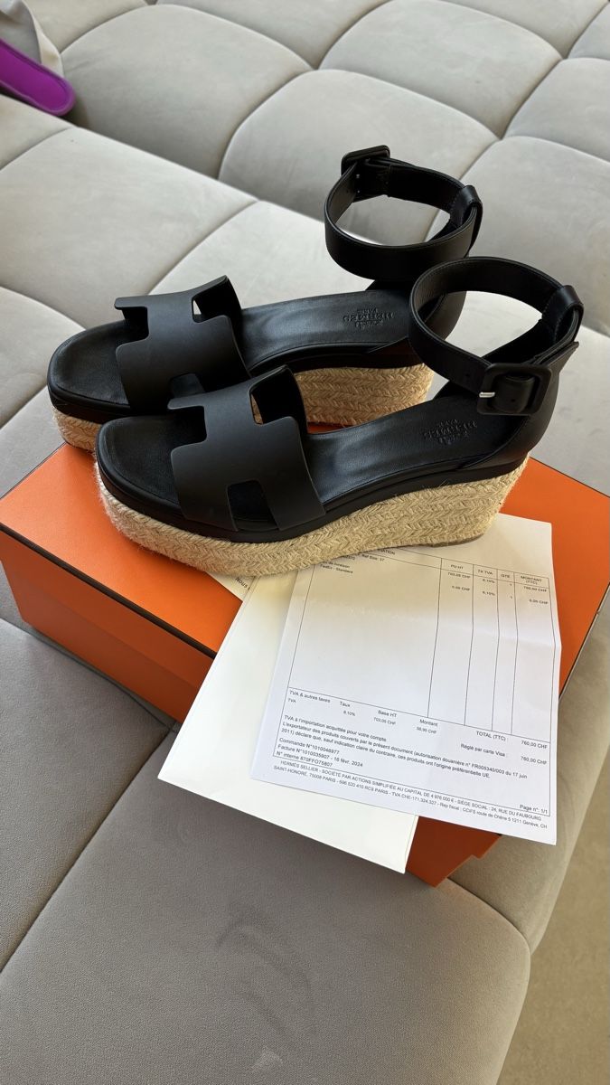 Hermès Scarpe da donna: Espadrilles Elda Hermes t. 37 – Usato da Riddes venduto da dia_6vc2 3