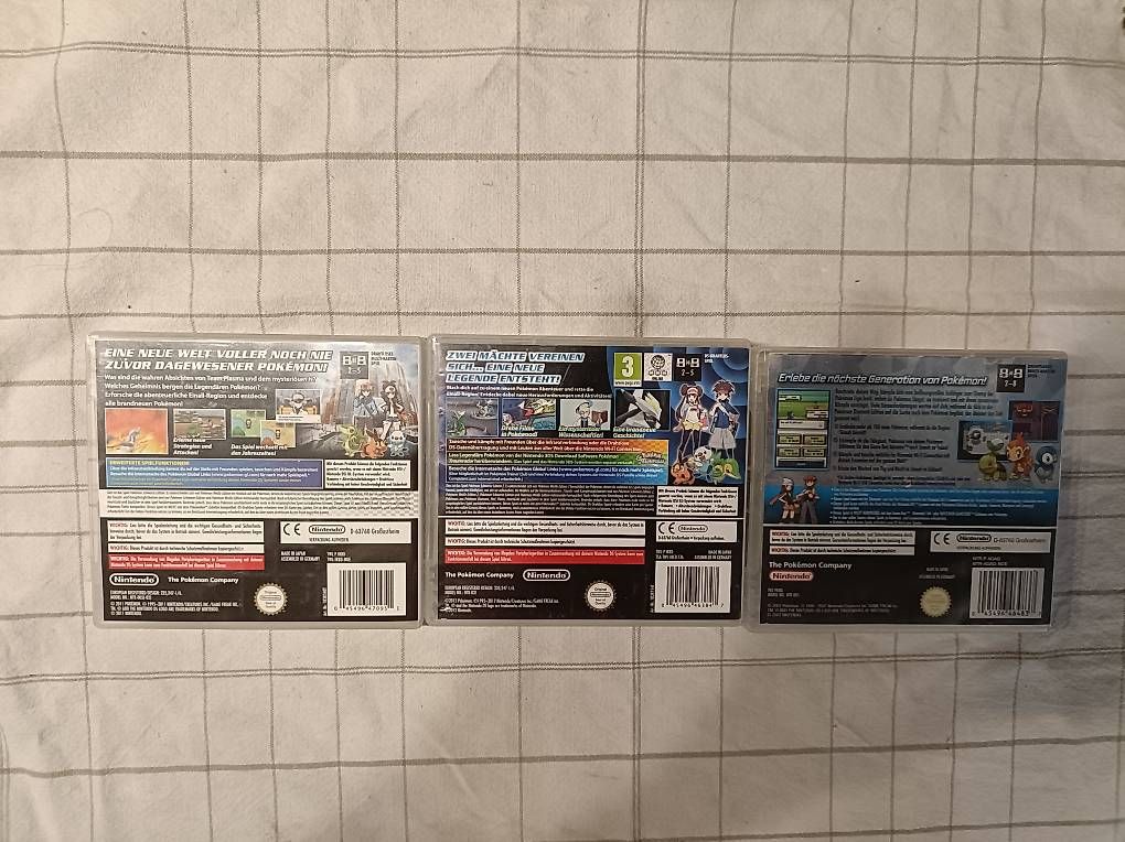 Pokémon Spiele: Pokemon Schwarze, Schwarze 2 und Diamant Edition – Gebraucht aus Walperswil von Paki00 1