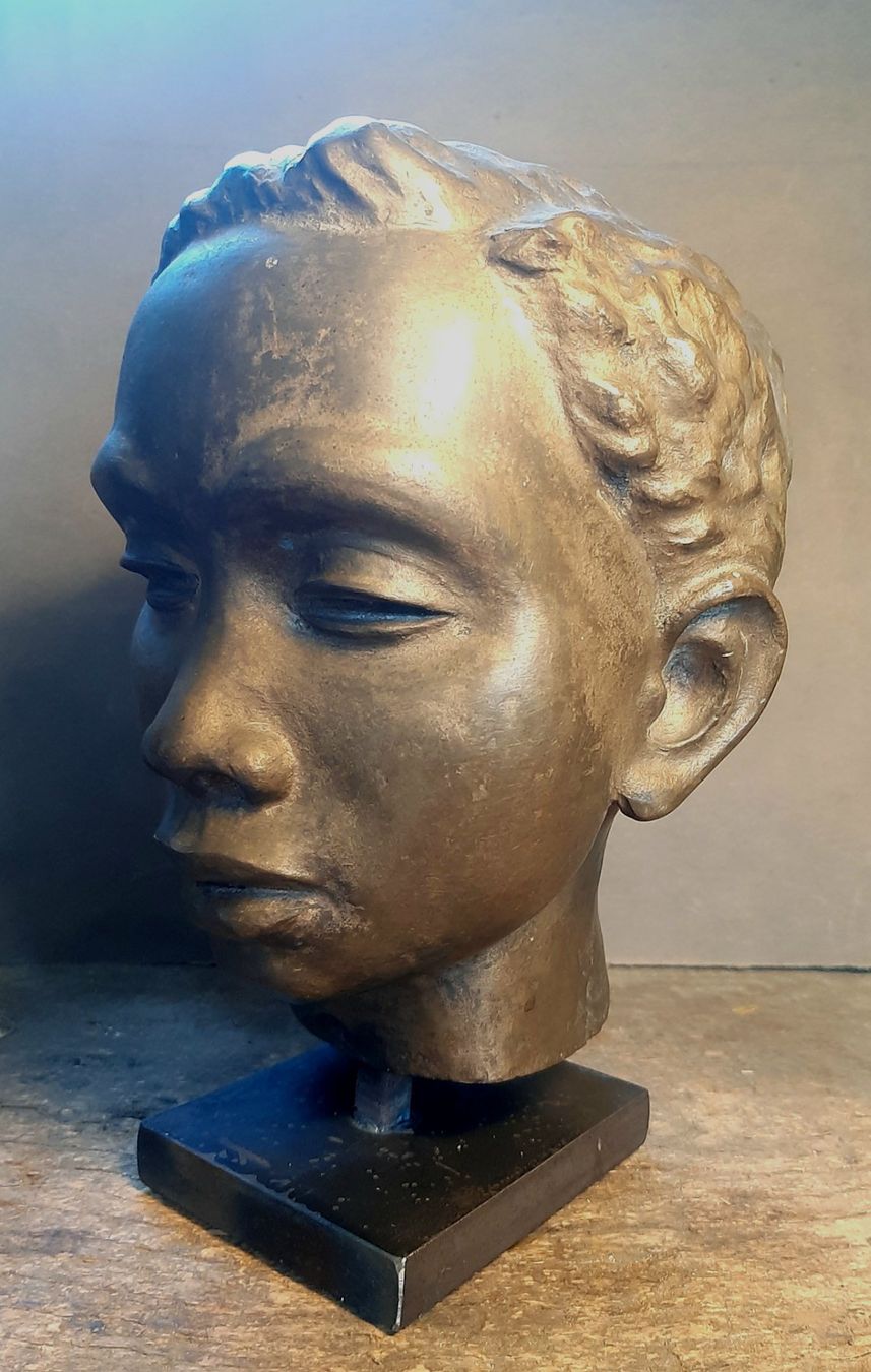 Sculture & Statue: Bronze Kopf Skulptur – Usato da Arbon venduto da torso444 1