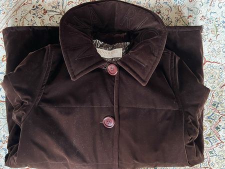 Nina Ricci Vintage  Velvet Coat