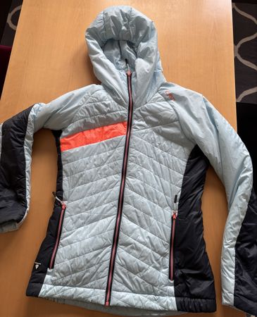 Damen Steppjacke CMP hellblau Grösse XXS