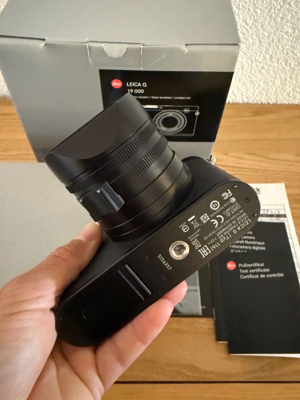 Leica Fotocamera: Leica Q 116 + OVP + 3 Batterien – Usato da Zermatt venduto da sch_dm8x 2