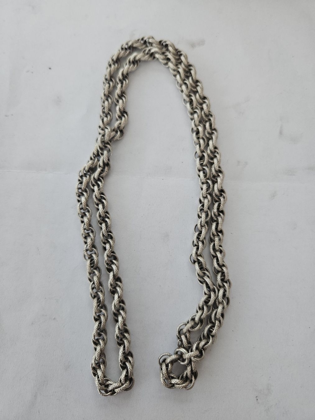 Catenine: Vintage Massiv Kette Silber/Versilbert? – Usato da Rickenbach b. Wil venduto da nic_8ljr