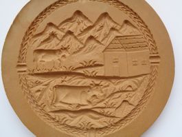 APPENZELLER MODEL GEBÄCKMODEL KUH ALP Ø 21CM