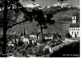 Chur, Hof mit Calanda