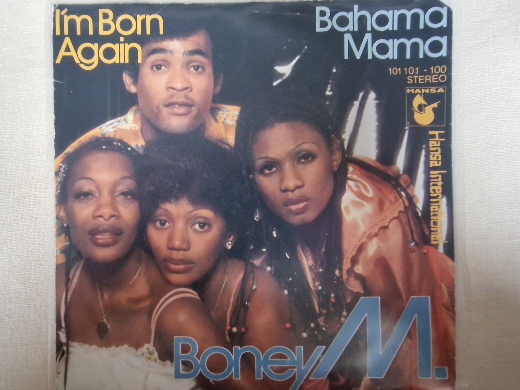 Schallplatten: Boney M. Single – I'm Born Again / Bahama Mama – Gebraucht aus Root von atelier22