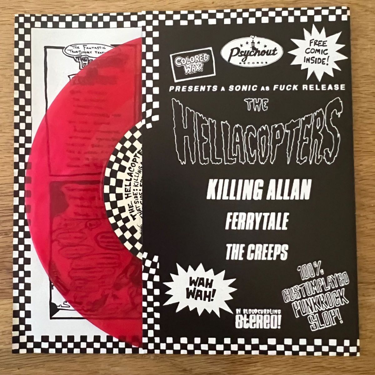 Dischi in vinile: Hellacopters - Killing Allan / 7" EP - 1. Sweden-Press. 2002 – Usato da Gais venduto da soundcave57