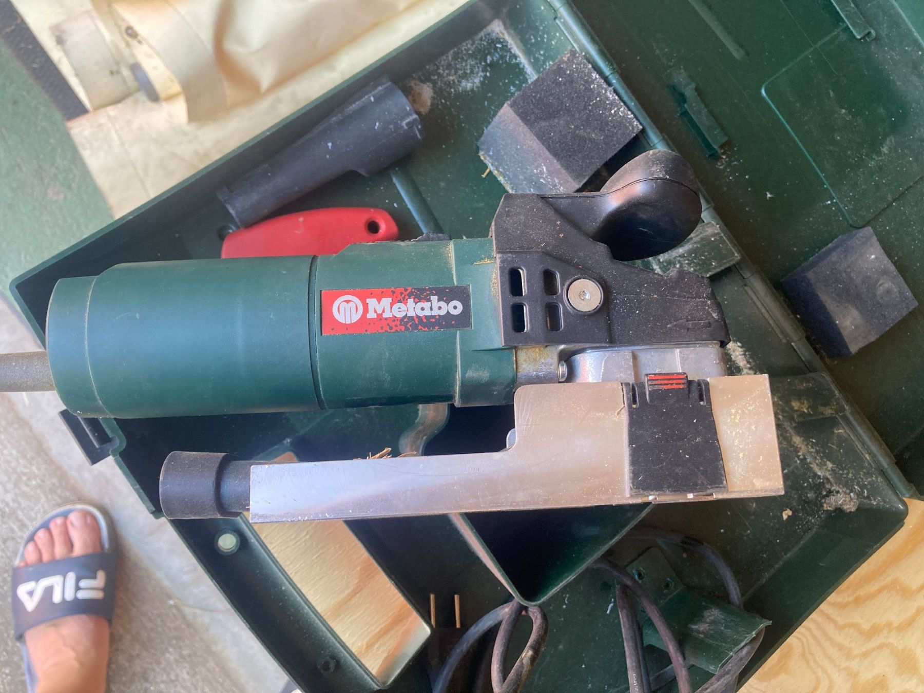 Metabo Tutti gli attrezzi: Lackfräse Metabo LF 714 S mit Koffer gebraucht – Usato da Muri AG venduto da Murianer01