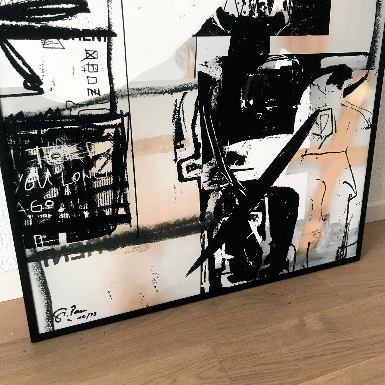 Poster & Bilder: Samurai Neo Expresssionismus Kunst Bild Stefan Bammert Act – Neu (gemäss Beschreibung) aus St. Niklausen LU von Stefan_Bammert_Art 2