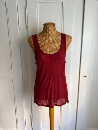 HUND HUND - Top rot transparent L