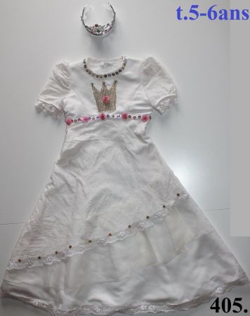 Costume Princesse / Prinzessin  t. 5 - 6 ans