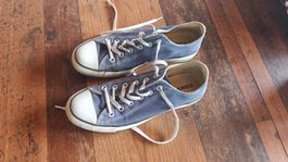 Canvas Sneakers / Turnschuhe blau – Grösse 41