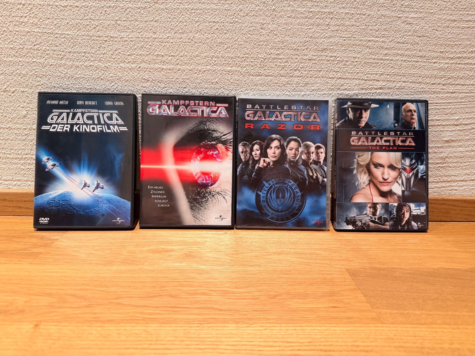 Alle DVDs: Battlestar Galactica Serie + Filme Sammlung DVD – Gebraucht aus Reinach BL von Graphix 1