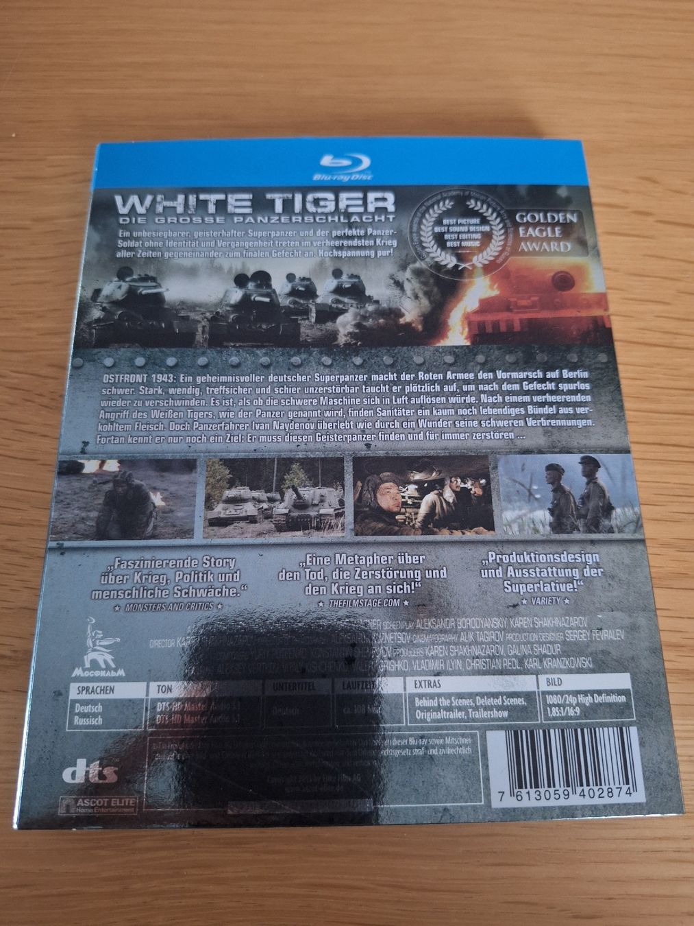Tutti i DVDs: Bluray White Tiger – Usato da Wanzwil venduto da chlinih93 1