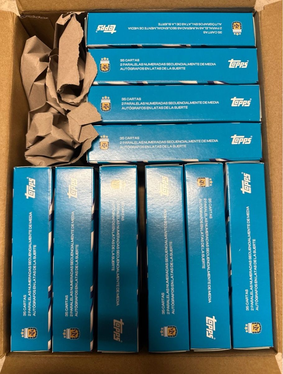 Topps Carte collezionabili: 10x Argentinien Topps Tin Boxen NEU – Nuovo e nell'imballaggio originale da Birsfelden venduto da bar_dlr6 2
