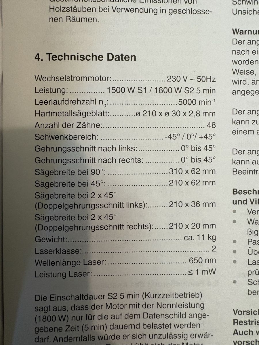 Einhell Seghe: Einhell Kapp-, Zug- & Gehrungssäge – Nuovo (secondo la descrizione) da Brittnau venduto da Sterndolde 3