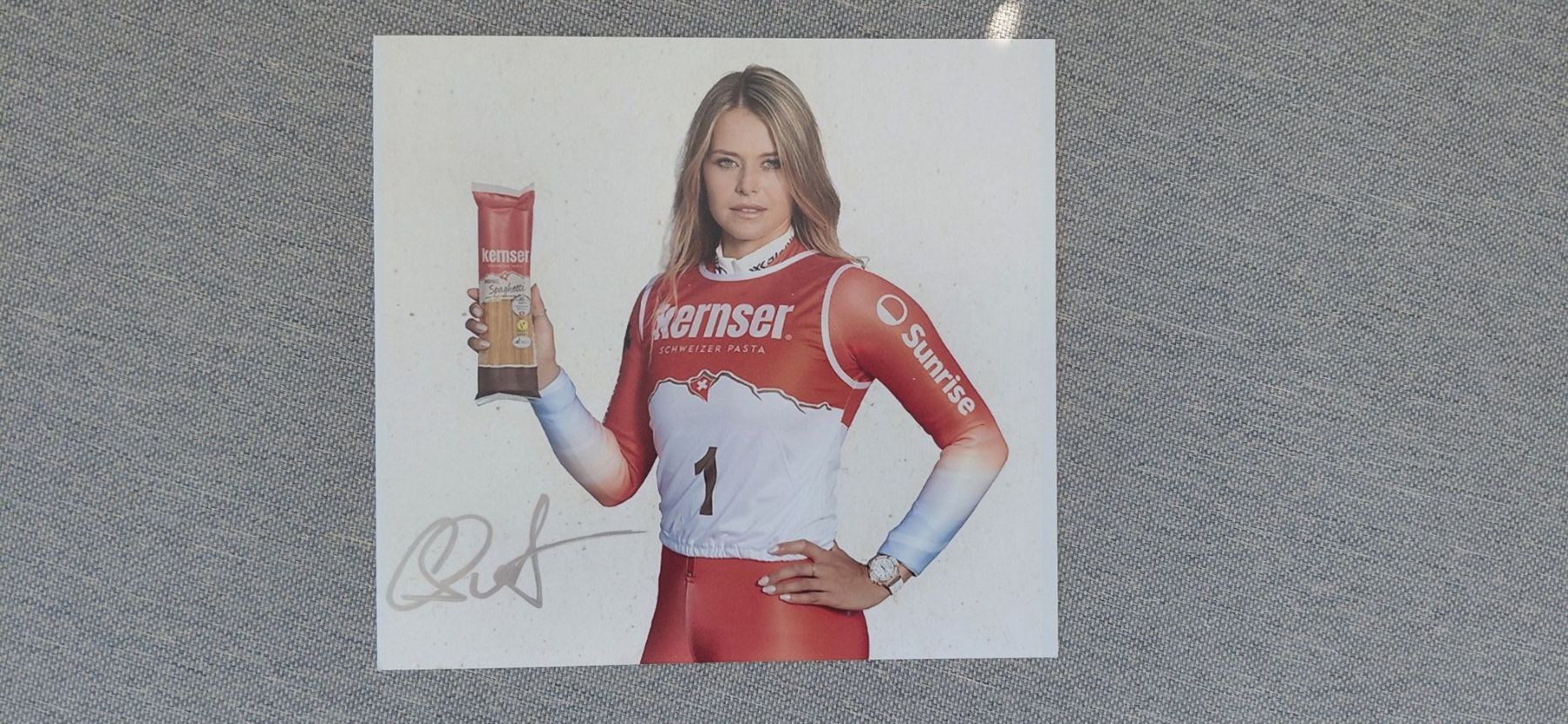 Autographes: Autogramm Corinne Suter – D'occasion à Schmerikon par Olympia04