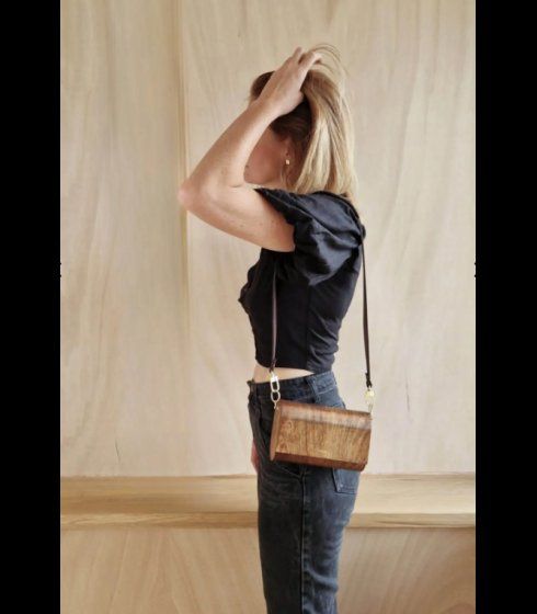 Taschen für Damen: Exklusive Holztasche Caramel MINI - SOFT – Neu (gemäss Beschreibung) aus Buchs Zh von bar_7kk7