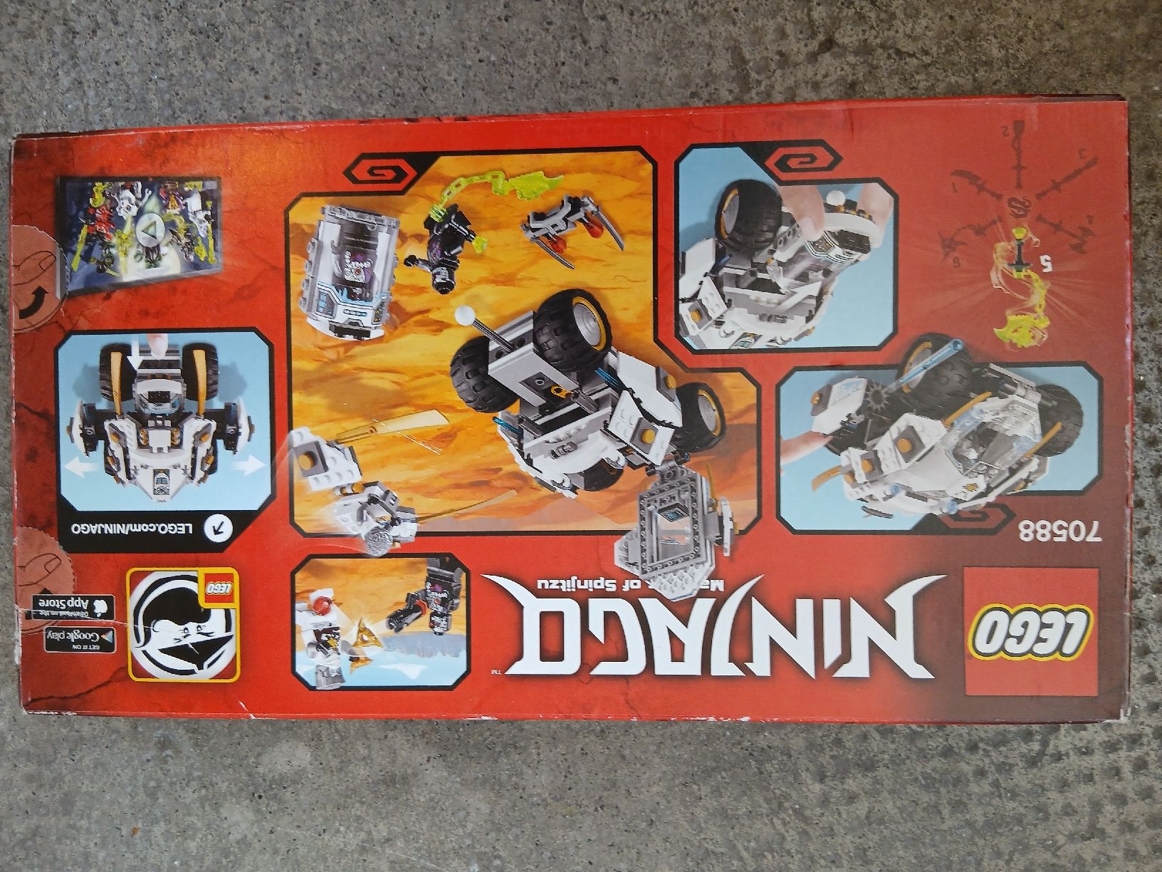 Lego Kit di costruzioni: LEGO Ninjago 70588 ungeöffnet  – Nuovo (secondo la descrizione) da Münchenstein venduto da Sozial_Labor_Brocki 1