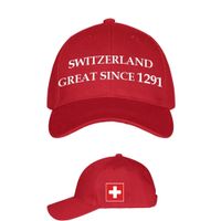 Kappe Rot Schweiz Great Since 1291 🇨🇭...