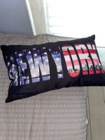 New York decorative pillow