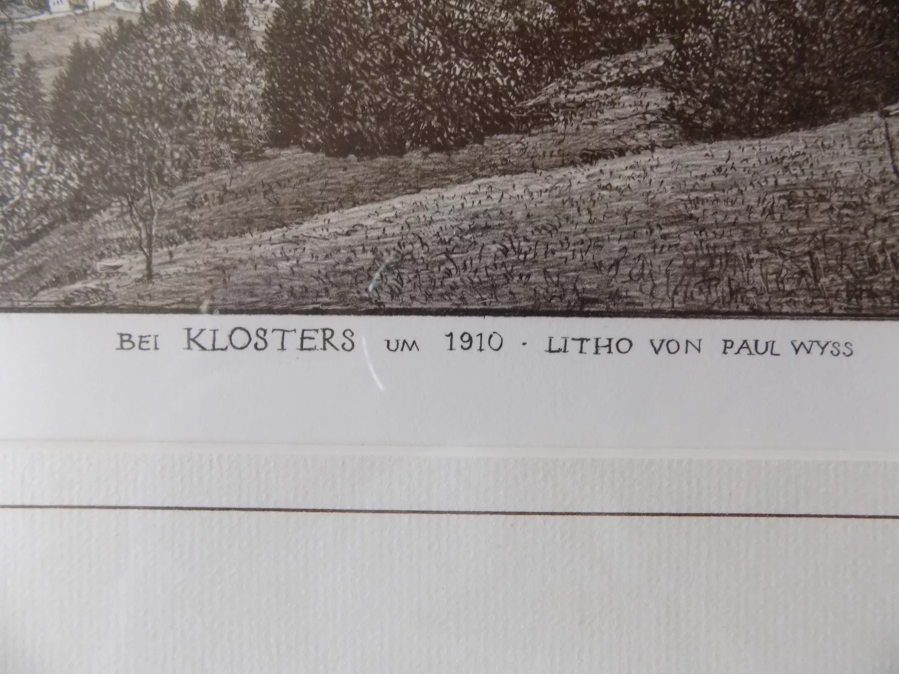 Grafiken & Lithographien: Klosters Lithographie – Gebraucht aus Risch von Antikfee 2