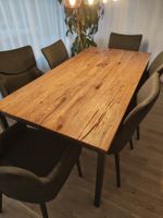 Esstisch & Salontisch – Massivholz Eiche
