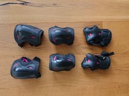 Rollerblade Skate Gear 3-Pack Protektoren Grösse M neu