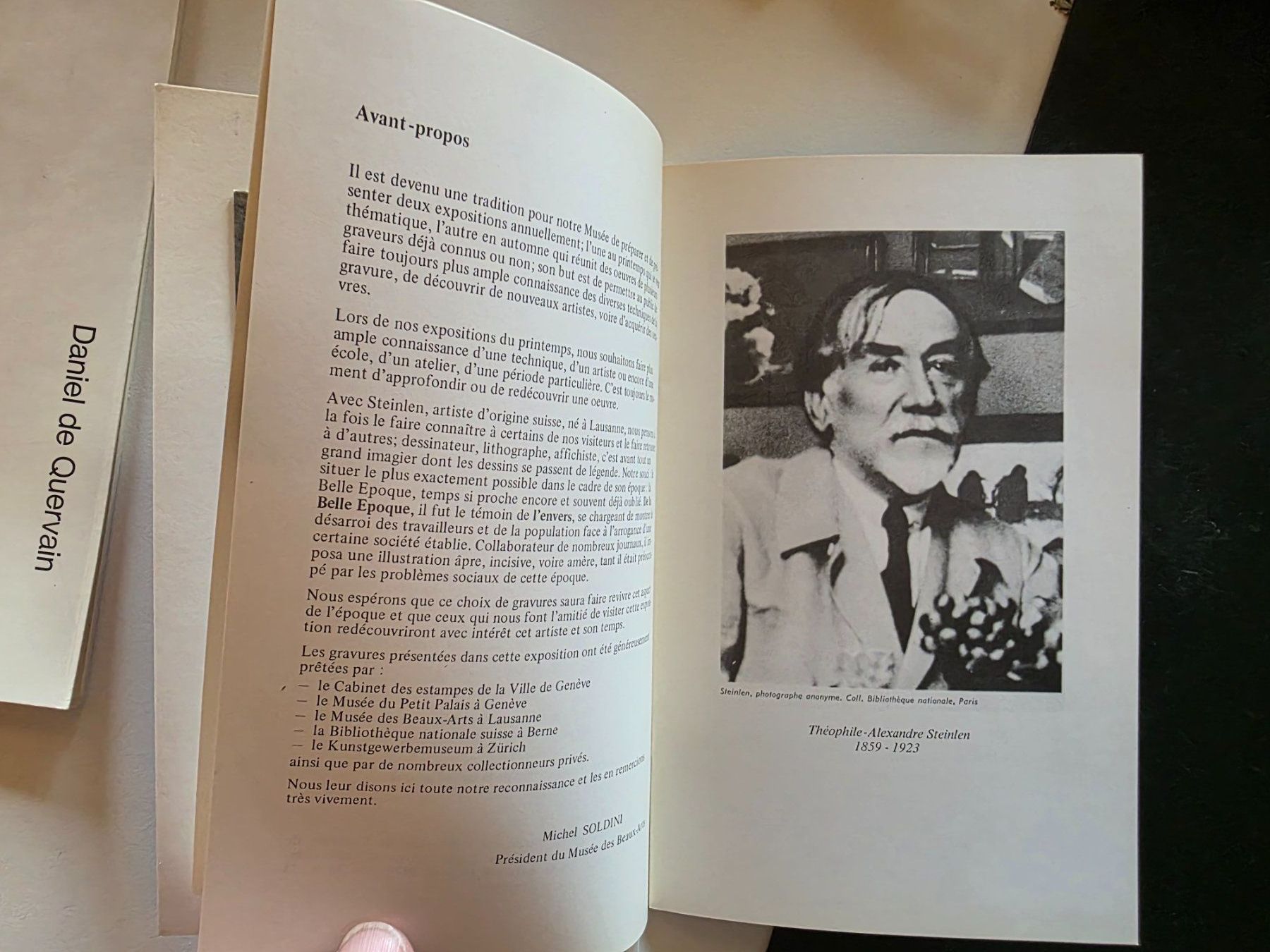 Libri: Musée des Beaux-Arts Le Locle - Exposition 1979 Steinlen – Usato da Walterswil BE venduto da Lonitti 2