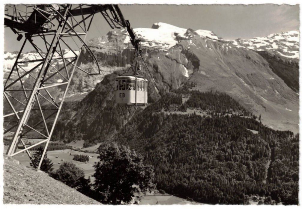 Cartes postales: Engelberg - Luftseilbahn Brunni – D'occasion à Binningen par Mountainrider